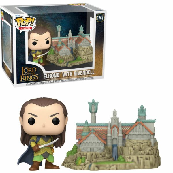 Funko Pop The Lord Of The Rings Erlond With Rivendell 1747