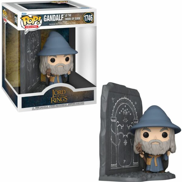 Funko Pop Deluxe The Lord Of The Rings Gandalf At The Doors Of Durin 1746