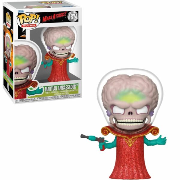 Funko Pop Mars Attacks Martian Ambassador 1874