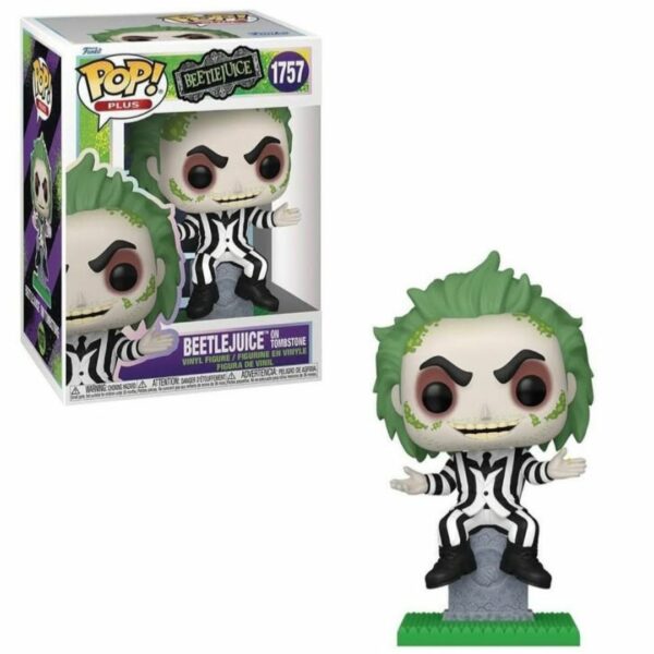 Funko Pop Beetlejuice On Tombstone 1757