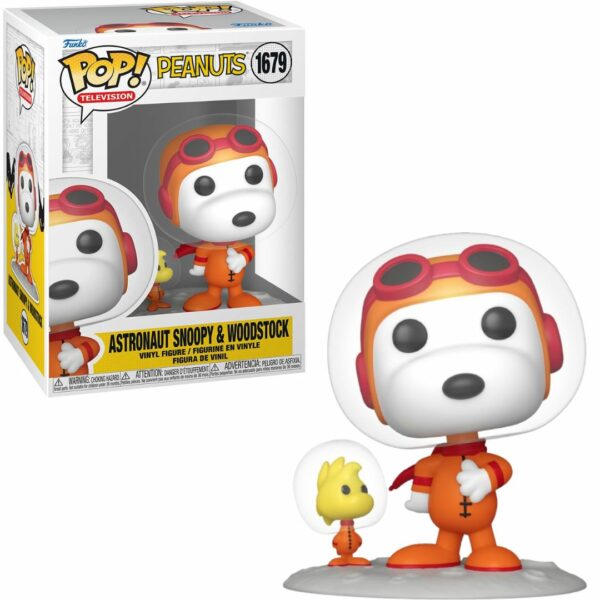 Funko Pop Penauts Astrounat Snoopy & Woodstock 1679