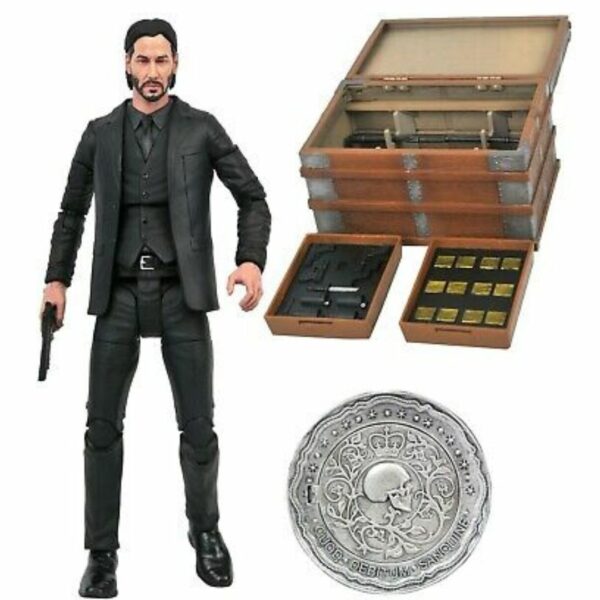 Action Figure Deluxe Jon Wick Box Set Limited