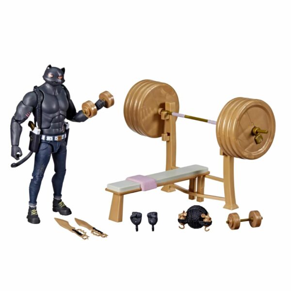 Hasbro Action Figure Fortnite Victory Royale Series Meowscles Shadow Deluxe - immagine 4