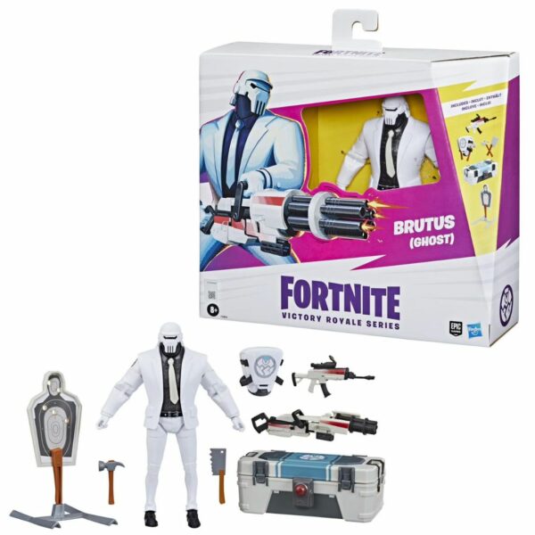 Hasbro Action Figure Fortnite Victory Royale Series Brutus Ghost Deluxe