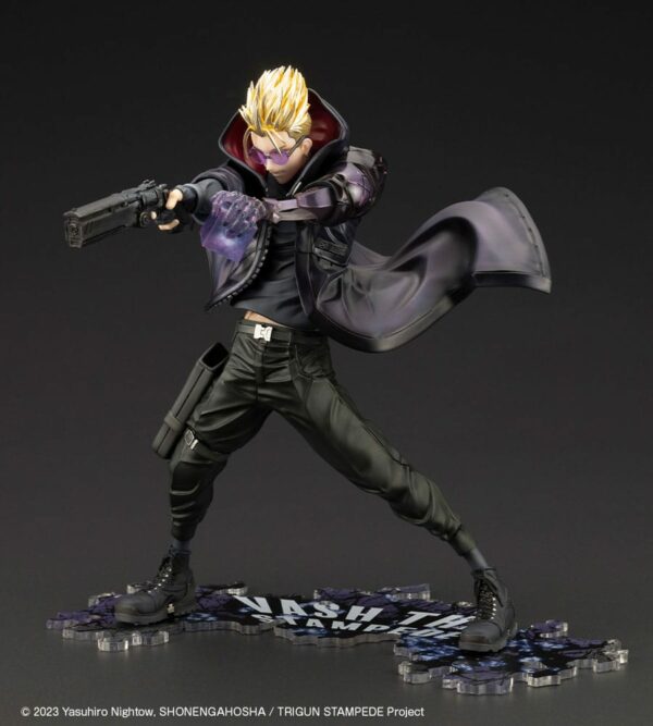 ARTFXJ Trigun Stampede Vash The Stampede The Gunman In Black - immagine 3