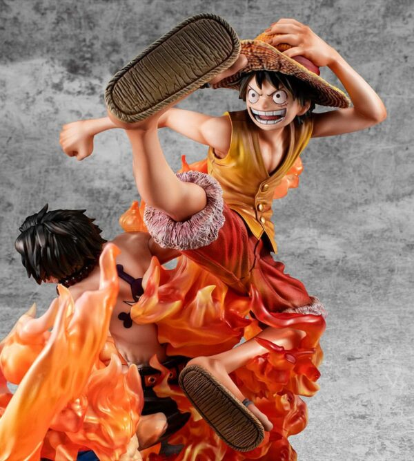 Megahouse One Piece P.O.P Neo Maximum Luffy & Ace Bond Between Brothers Limited - immagine 6