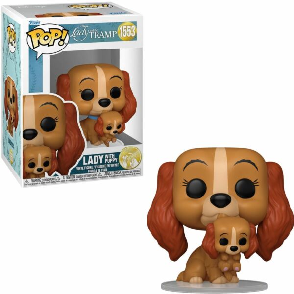 Funko Pop Lady And The Tramp 70th Anniversary Lady With Puppy 1553