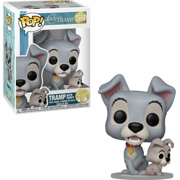 Funko Pop Lady And The Tramp 70th Anniversary Tramp With Puppy 1554