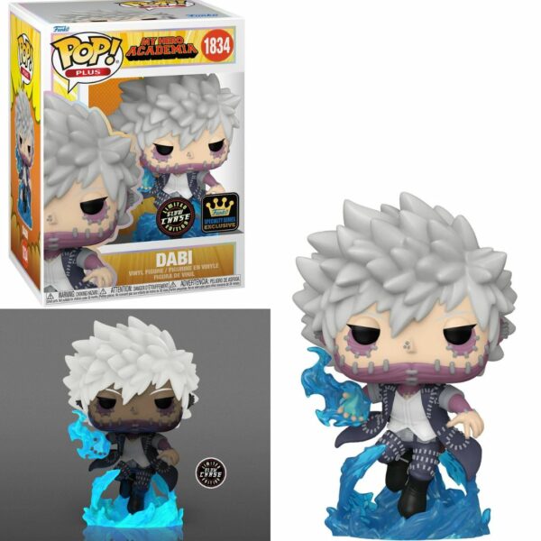 Funko Pop My Hero Academia Dabi 1834 Limited Glow Chase