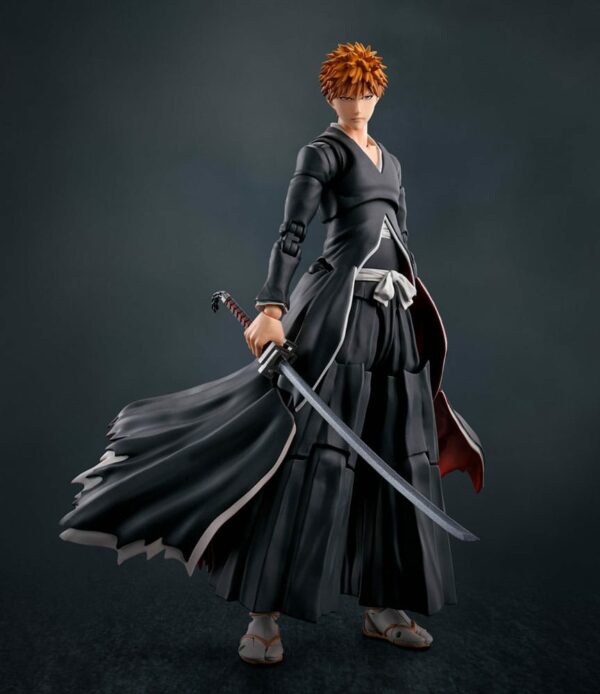 SH Figuarts Bleach Ichigo Kurosaki Getsugatensho - immagine 2