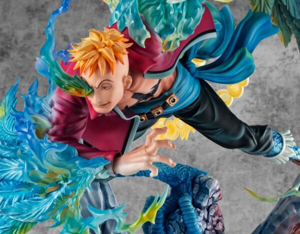 Megahouse One Piece P.O.P MAS Maximum Marco The Phoenix Leader Of 1st group of Whitebeard Pirates - immagine 2