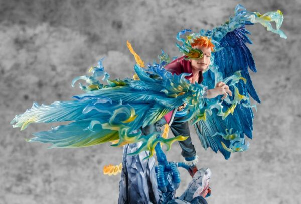 Megahouse One Piece P.O.P MAS Maximum Marco The Phoenix Leader Of 1st group of Whitebeard Pirates - immagine 7