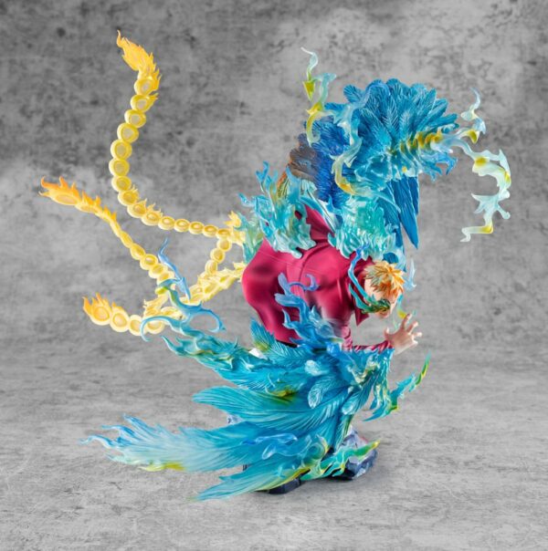 Megahouse One Piece P.O.P MAS Maximum Marco The Phoenix Leader Of 1st group of Whitebeard Pirates - immagine 8