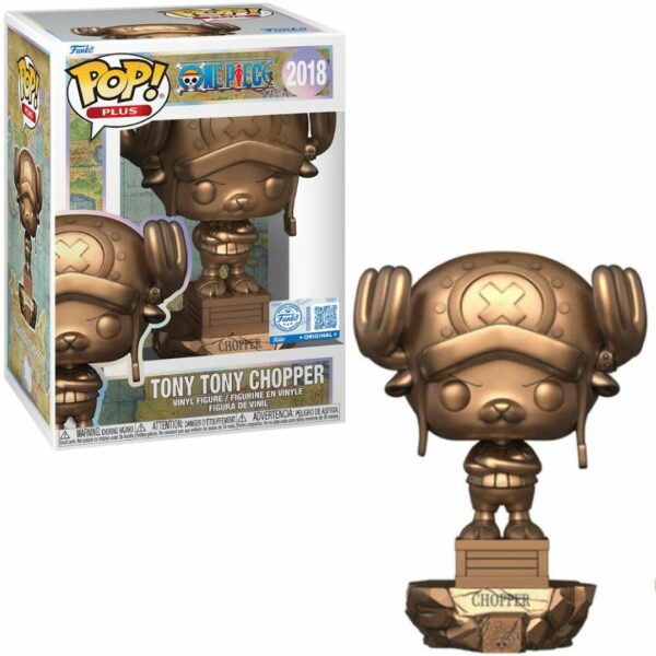 Funko Pop One Piece Tony Tony Chopper Bronze 2018 Exc