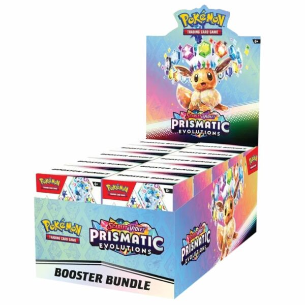 Pokemon Evoluzioni Prismatiche Bundle 6 Buste Box 10 Pezzi ENG