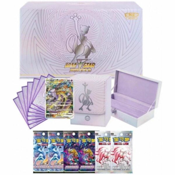 Pokemon Mewtwo VStar Battle Set Gift Box CN