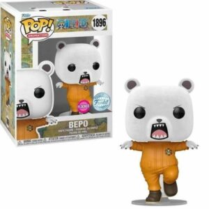 Funko Pop One Piece Bepo 1896 Flocked Exc